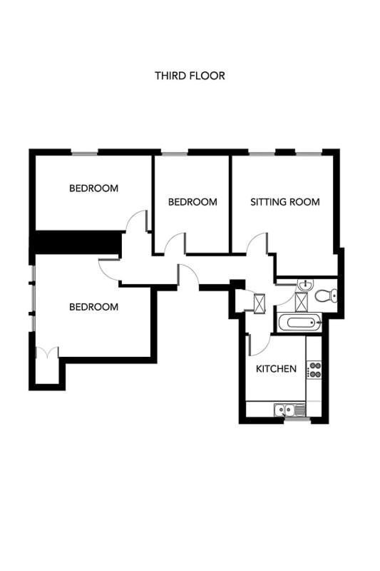 Beautiful Character 3 Bed City Centre Apartment バース エクステリア 写真